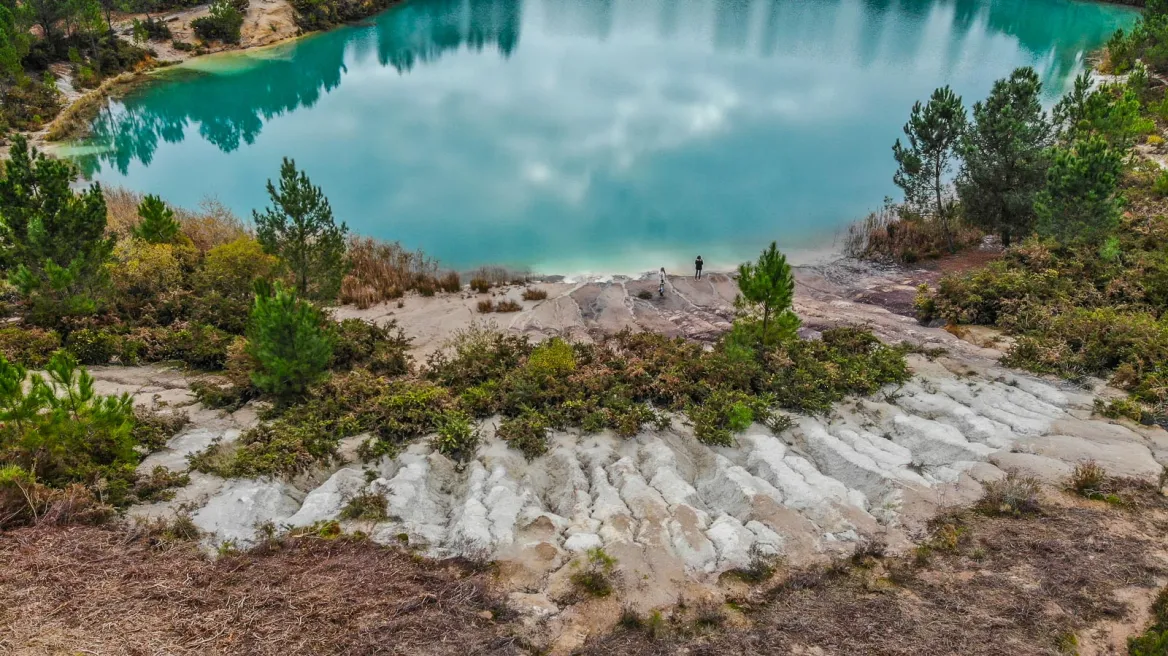 Blue Lake of Touvérac
