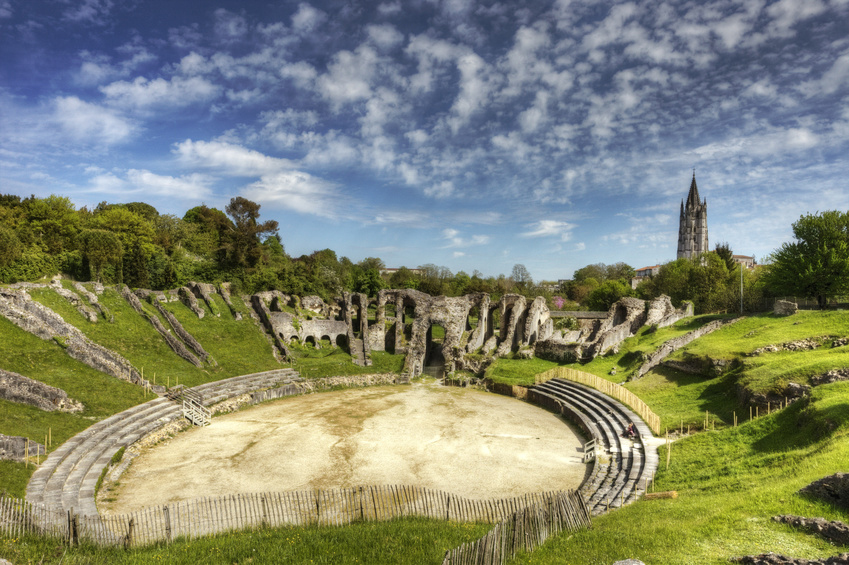 The Gallo-Roman arenas of Saintes