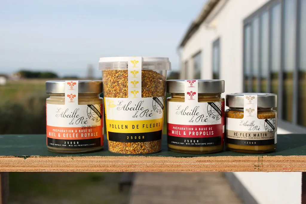 Products derived from the beehive