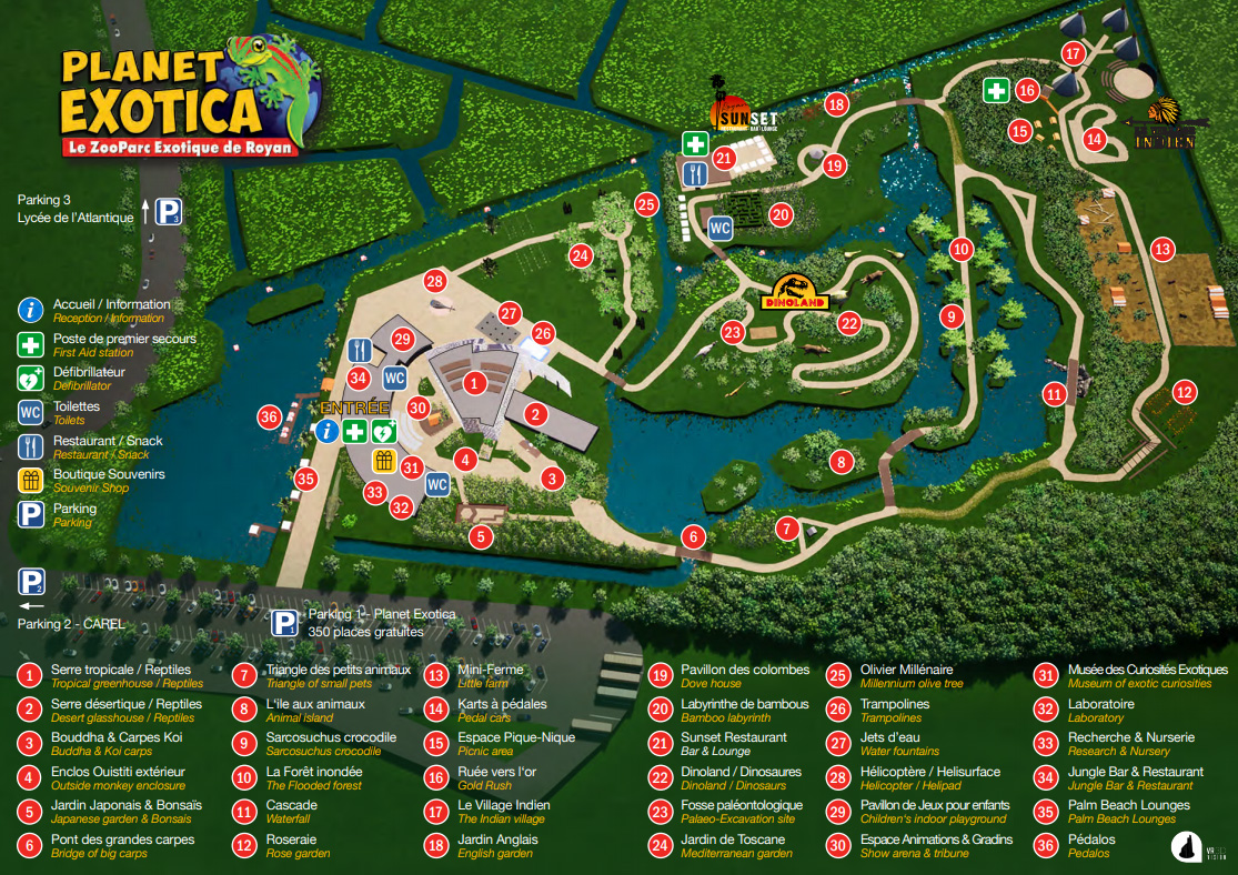 Exotica Vous n’avez jamais vu un parc comme celui là