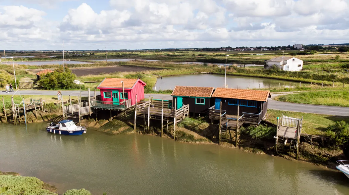 The Seudre estuary and its small oyster ports