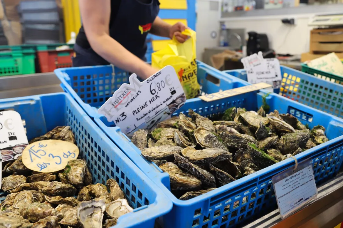 Local and regional products on the markets of the island of Oléron