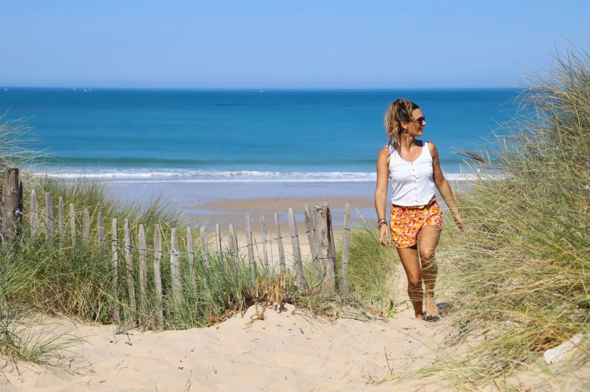 Wild beaches on the Atlantic Ocean