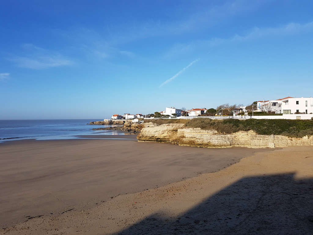 The lovely Chay beach in Royan