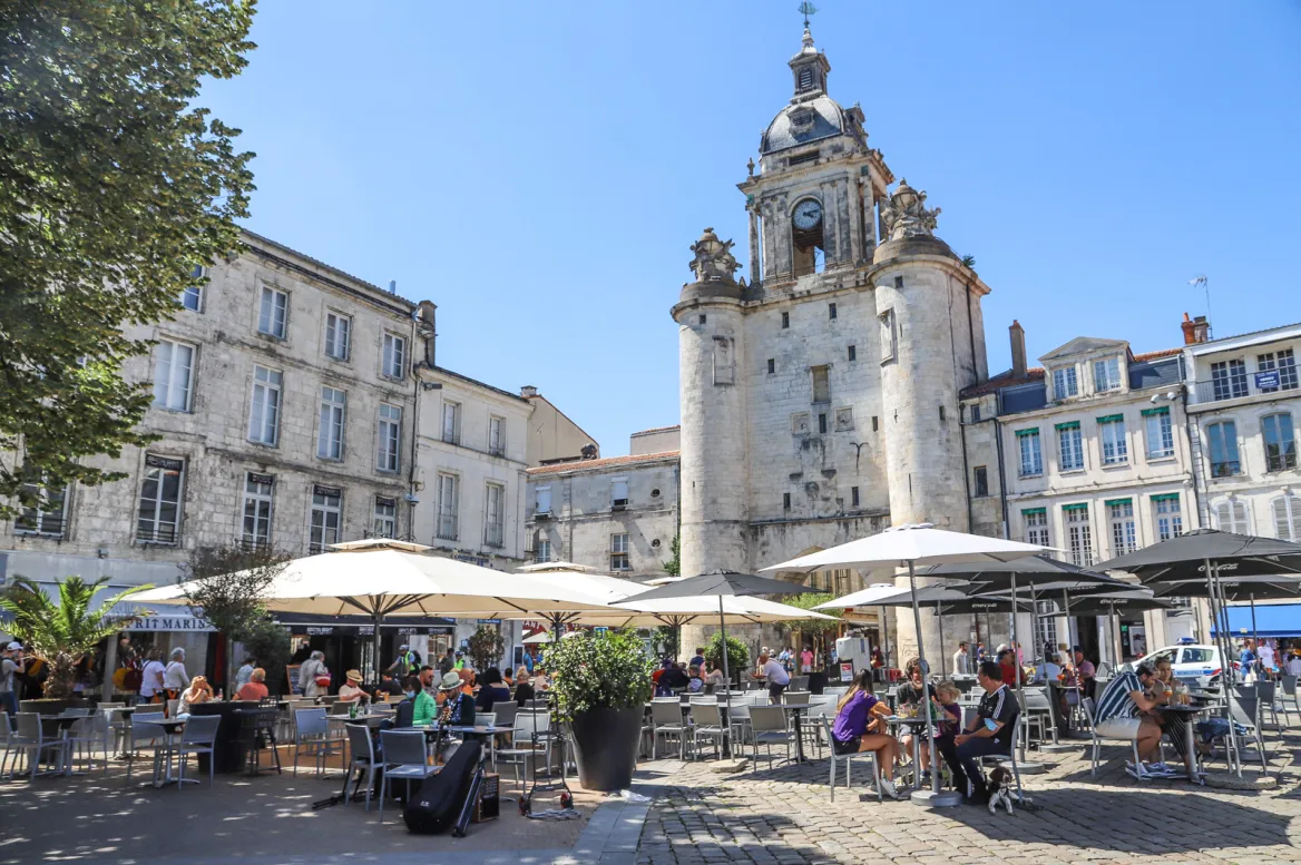 La Rochelle on foot Lesley Williamson