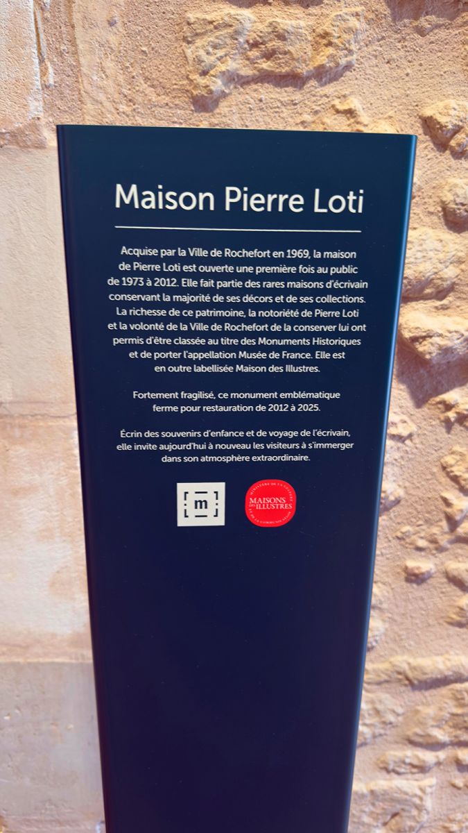 Pierre Loti House sign