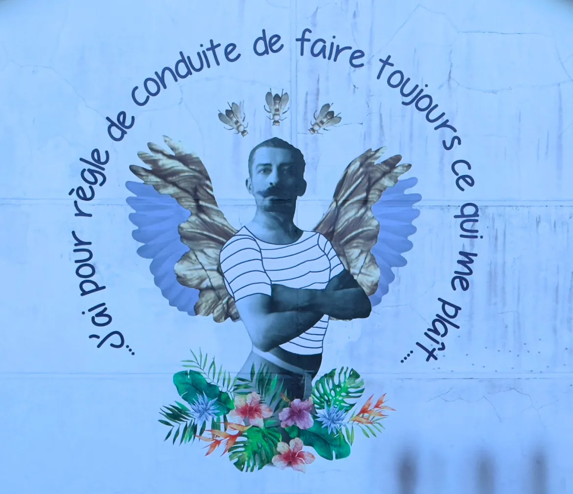 Street art Pierre Loti Rochefort