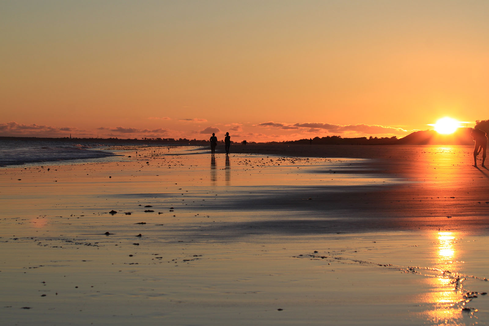Ile de Ré au coucher du soleil