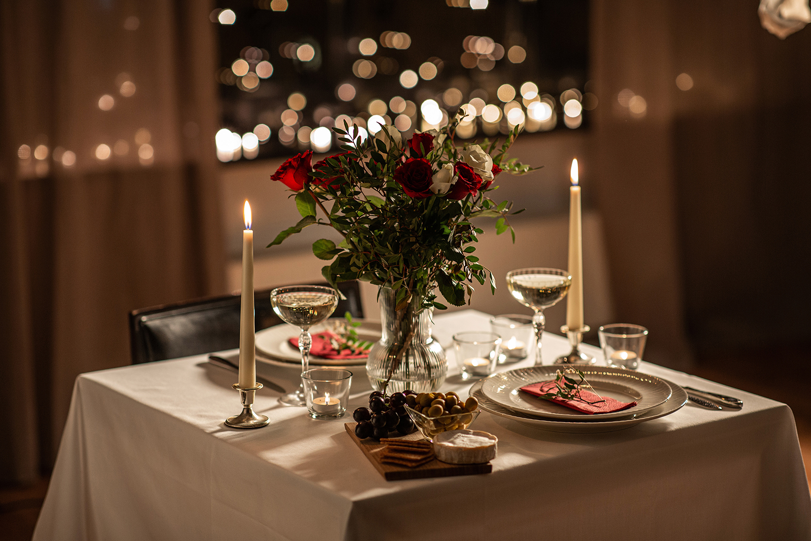 table saint valentin