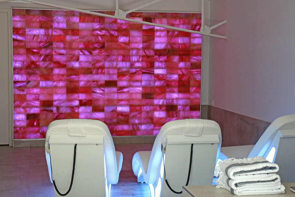 Mur de sel de l'himalaya