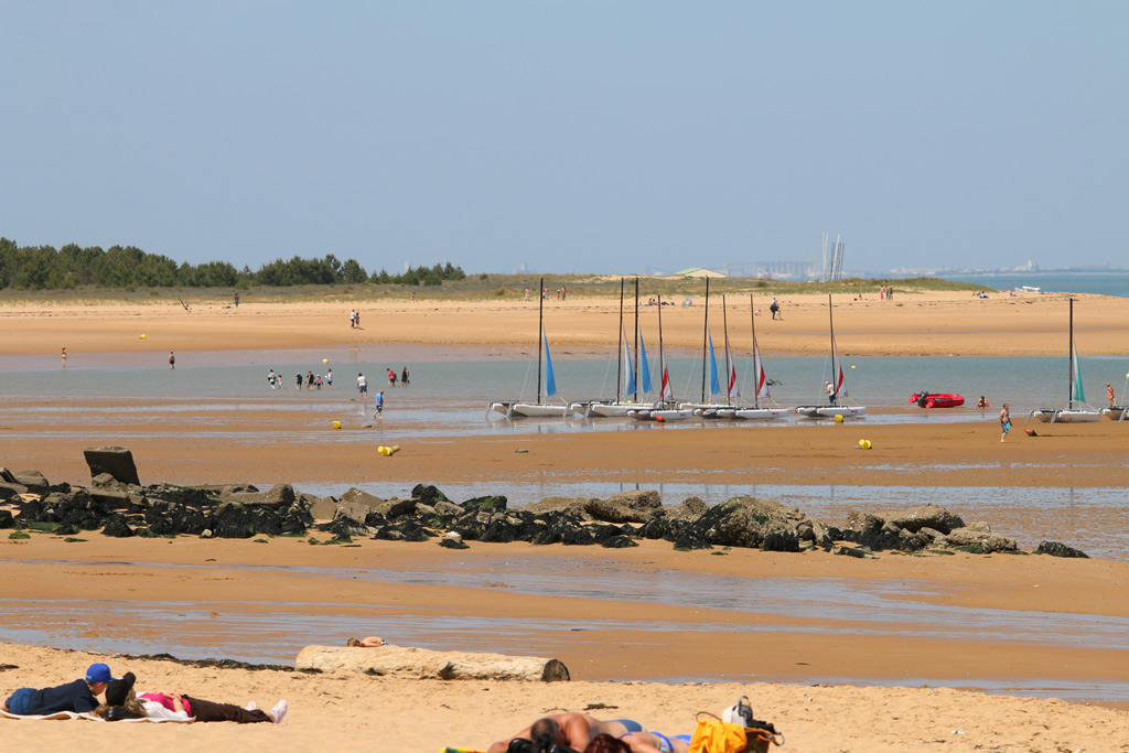 La plage de Boyardville