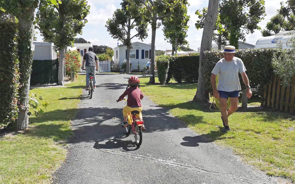 vélo camping le maine
