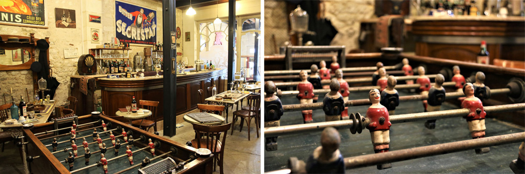 The bistro of yesteryear