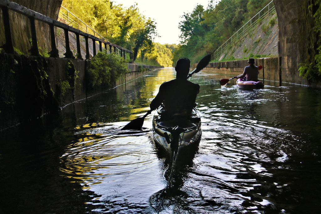 Balade en canoë