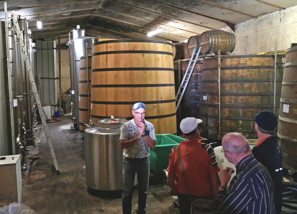Vincent Oleron Vineyard Tour