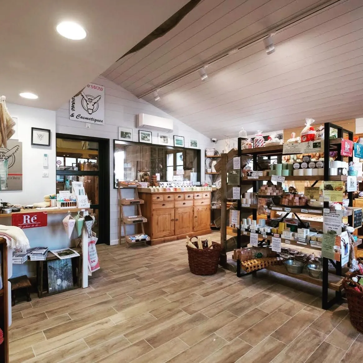 Law and soap shops