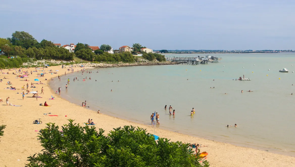 The fishing huts of Fouras-les-Bains - Charente Maritime