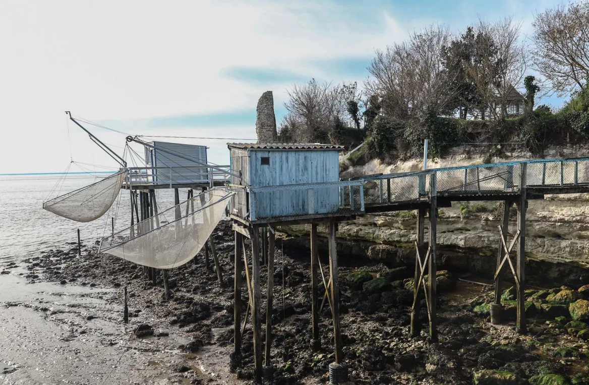 The fishing huts of Talmont-sur-Gironde - Charente Maritime