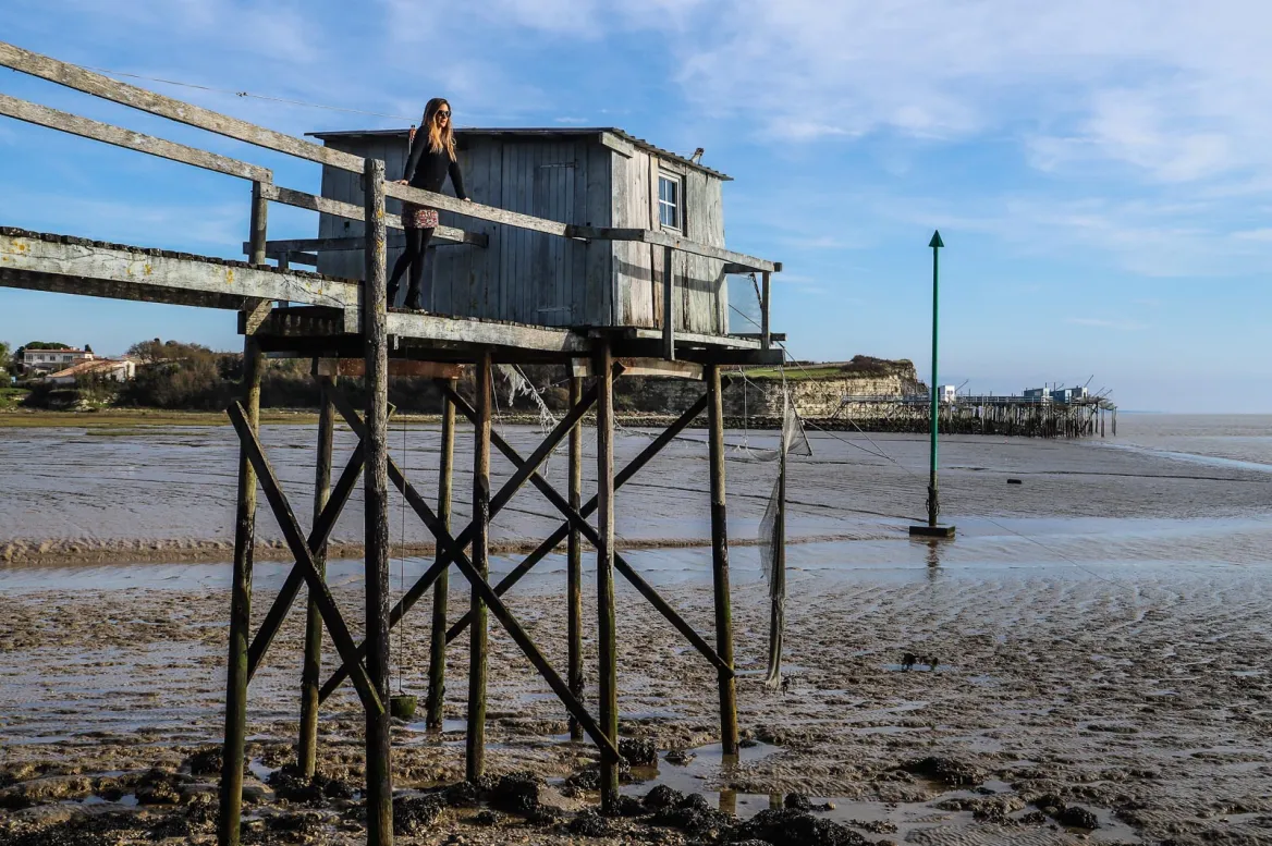 The fishing huts of Talmont-sur-Gironde - Charente Maritime
