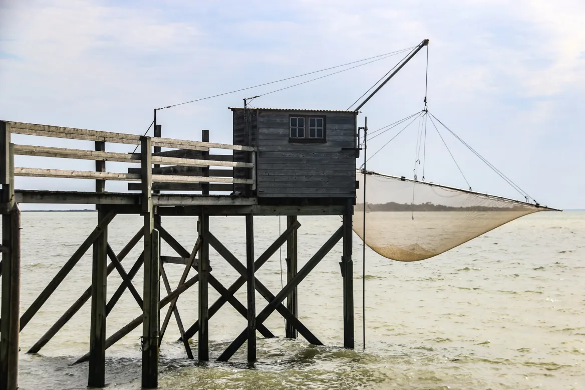 The fishing huts of Charente Maritime