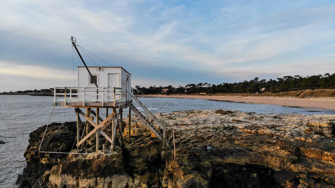 The fishing huts of Saint-Palais-sur-Mer - Charente Maritime